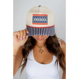 AMERICA STRIPED HAT