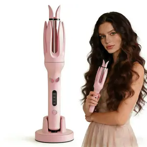 TWO CURL- Automatic Curling Iron Hair Curler, Negative-Ion Ceramic Coating, Anti-Jam Chip, One-Tap Travel Curler, Swivel Cord, Auto-Rotating LED Ceramic Barrel, Dual-Temperature With Timer, Gift, Multifunctional Styler