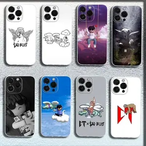 J-Junior H Sad Boyz Phone Case Compatible with iPhone 16/15/14/13/12/11 Pro Max/Plus Transparent Soft Cover Protection Protective