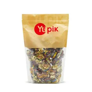 Yupik Butter Toffees Candies, 2.2 lb, Individually Wrapped, Semi-Soft Caramels, Rich & Creamy, Chocolate, Milk, & Coffee Flavors, Delicious Snacks, Ideal for Gifting, Halloween & Holidays