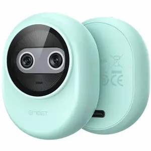 EMEET Piko+ Green Dual-Lens 4K Webcam with AI Assistance and Privacy Cover