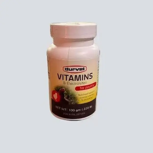 Durvet Vitamins & Electrolytes for poultry 100gm