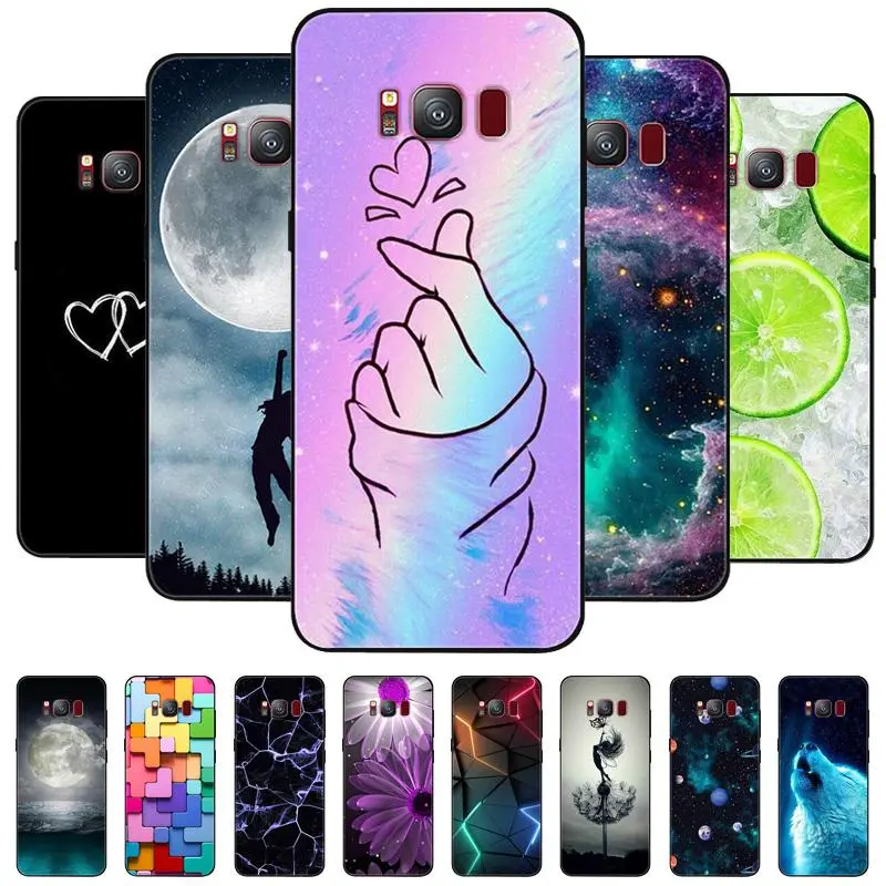 For Samsung Galaxy S8 Plus Case TPU Silicone Shockproof Cat Phone Cover For Samsung Galaxy S8 S 8 Plus Funda S8Plus Soft Cartoon
