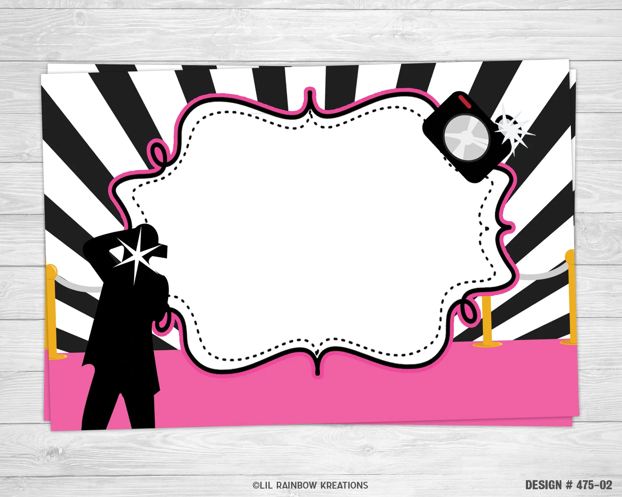 FOODLABELS 475-02 | Pink Carpet Food Labels