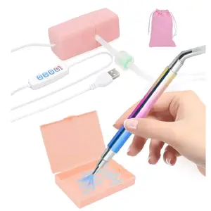 Electric Diamond Art Pen for Diamond Painting, Vacuum Diamond Art Pen with Storage Tray, Accessories Tool for Setting AB Stones Without Wax, Quiet and Long-Lasting (Pink)  Brand new in box