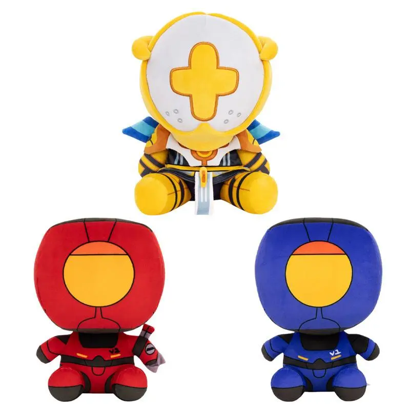 Ultrakill V1 & Gabriel Cuddly Stuffed Animals - Soft Game Dolls, Stuffed Animal Collectibles, Whimsical Home Decor, Soft Cuddly Gift for Kids’ Birthdays & Christmas