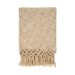 Leela Braided Tassel Throw Blanket