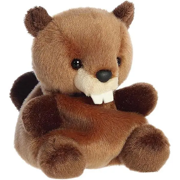 Aurora World Plush - Palm Pals - CHEWY BEAVER (5 inch)