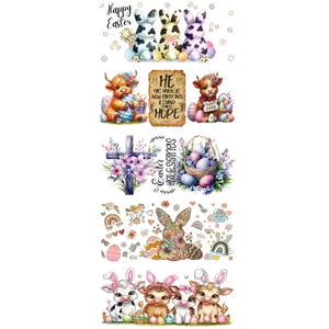 Happy easter UV DTF bundle for 16oz cups