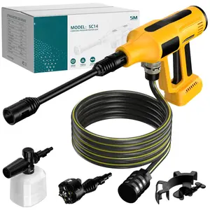 Cordless Washer For Dewalt 20v 700 Psi Portable Handheld Power With 6-in-1 Nozzle Foam Cannon Car Floor Fence Wall Cleaning (battery Not Included)