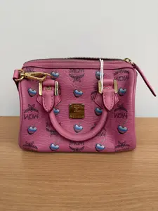 Pre-owned LEATHER Shoulder Bags MCM BAG