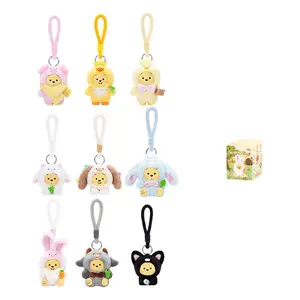 TOP TOY Disney Winnie the Pooh Happy Farm Series Plush Figure Blind Box