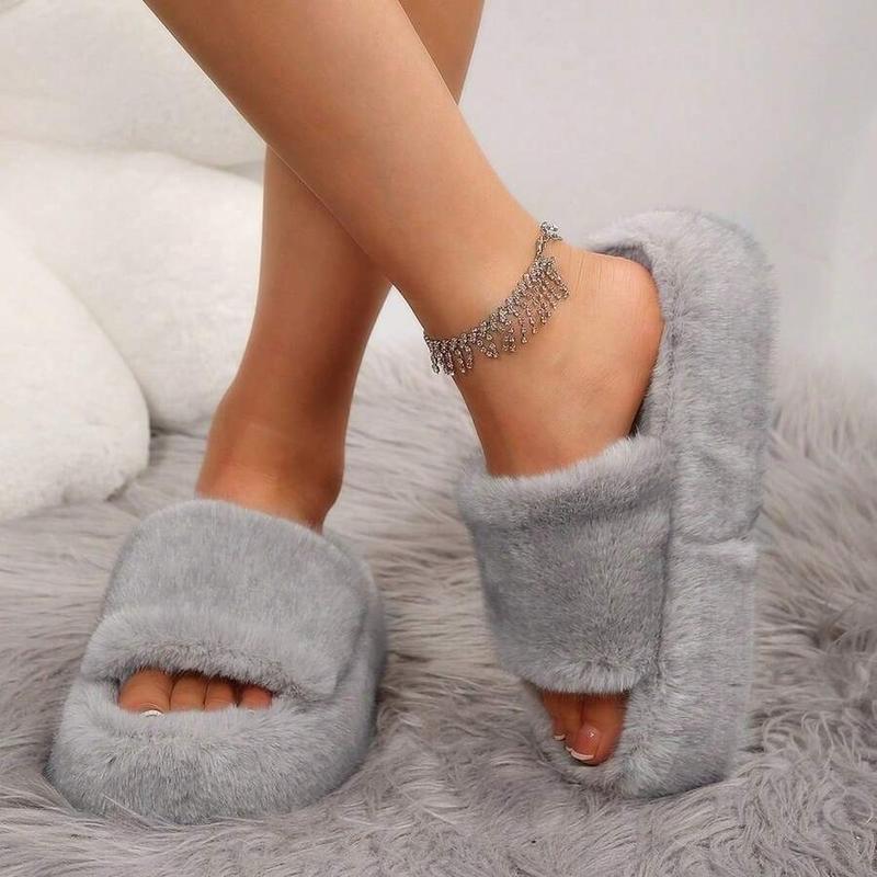 Mysoft Women's Plush Slippers, Soft Warm Winter Shoe, Womensfashion Sandals Slippers for Women, Cozy Indoor Bedroom Footwear, Ideal Valentine's Day Gift Mysoft Women's Plush Slippers, Soft Warm Winter Shoe, Womensfashion Sandals Slippers for Women, Cozy Indoor Bedroom Footwear, Ideal Valentine's Day Gift