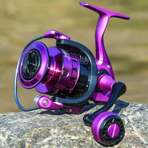 Sougayilang Spinning Fishing Reel, 1000-5000 Series Spinning Fishing Reel with 5.2:1 Gear Ratio and Aluminum Spool for Outdoor fishing supplies