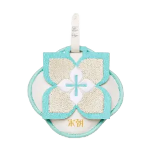 SONG CHAO Gardenia Scented Sachet Bag - Car Air Freshener, Wardrobe Deodorizer, Embroidered Hanging Pouch for Home & Auto (10g)