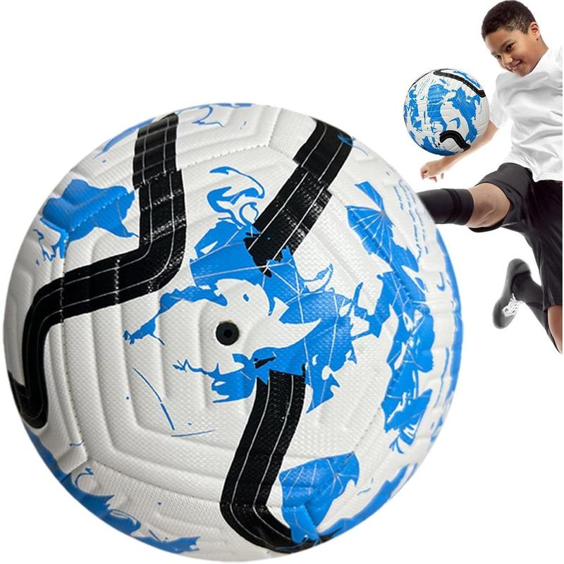 Soccer Ball Size 5 |   Youth Kids Soccer Ball |   Seamless Stitching Soccer Ball |   Soft Touch Eva Foam Lining Club Soccer Ball |   Lightweight Versatile Practice Ball for Club Training Outdoor Sport