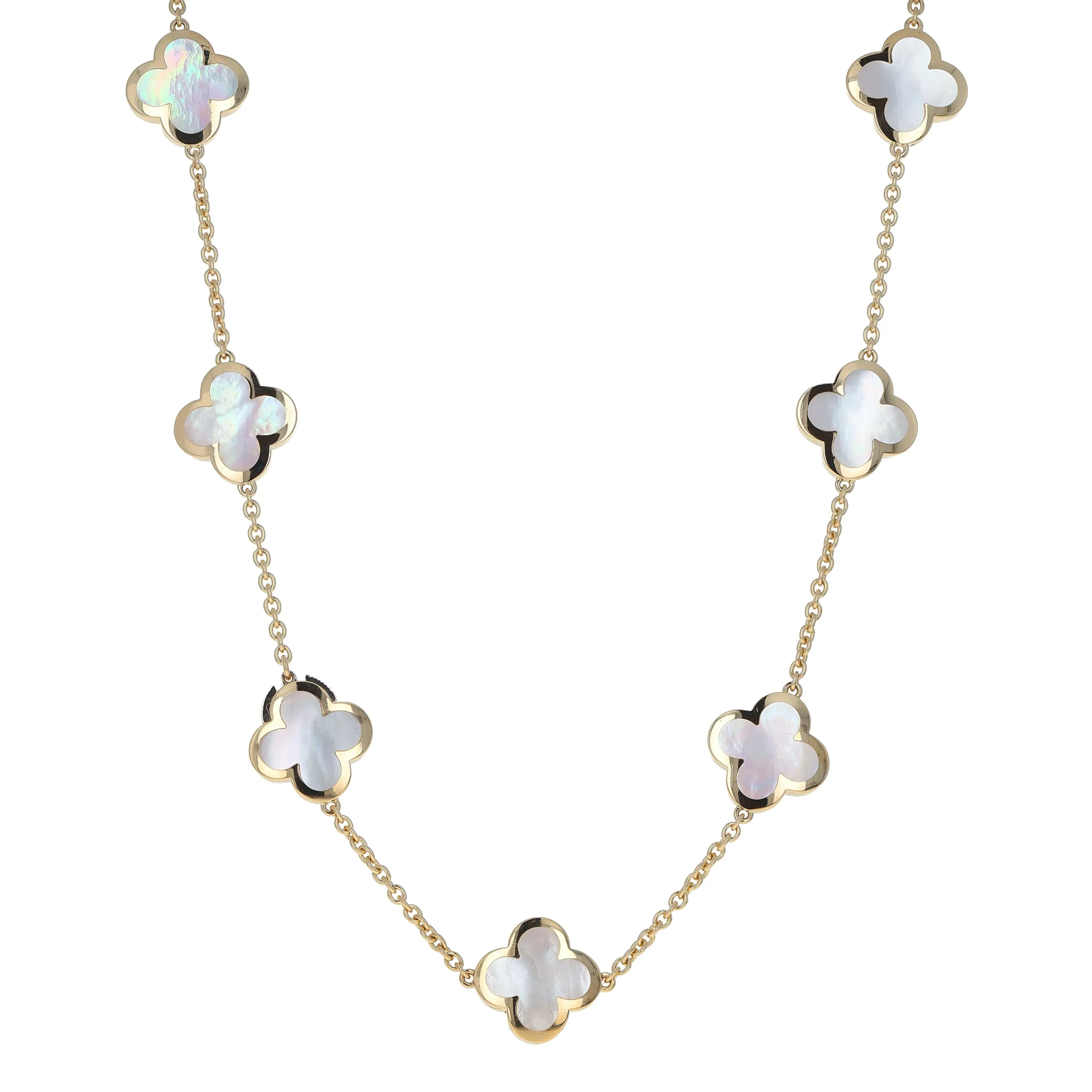 Pre-owned Van Cleef & Arpels Pure Alhambra Necklace