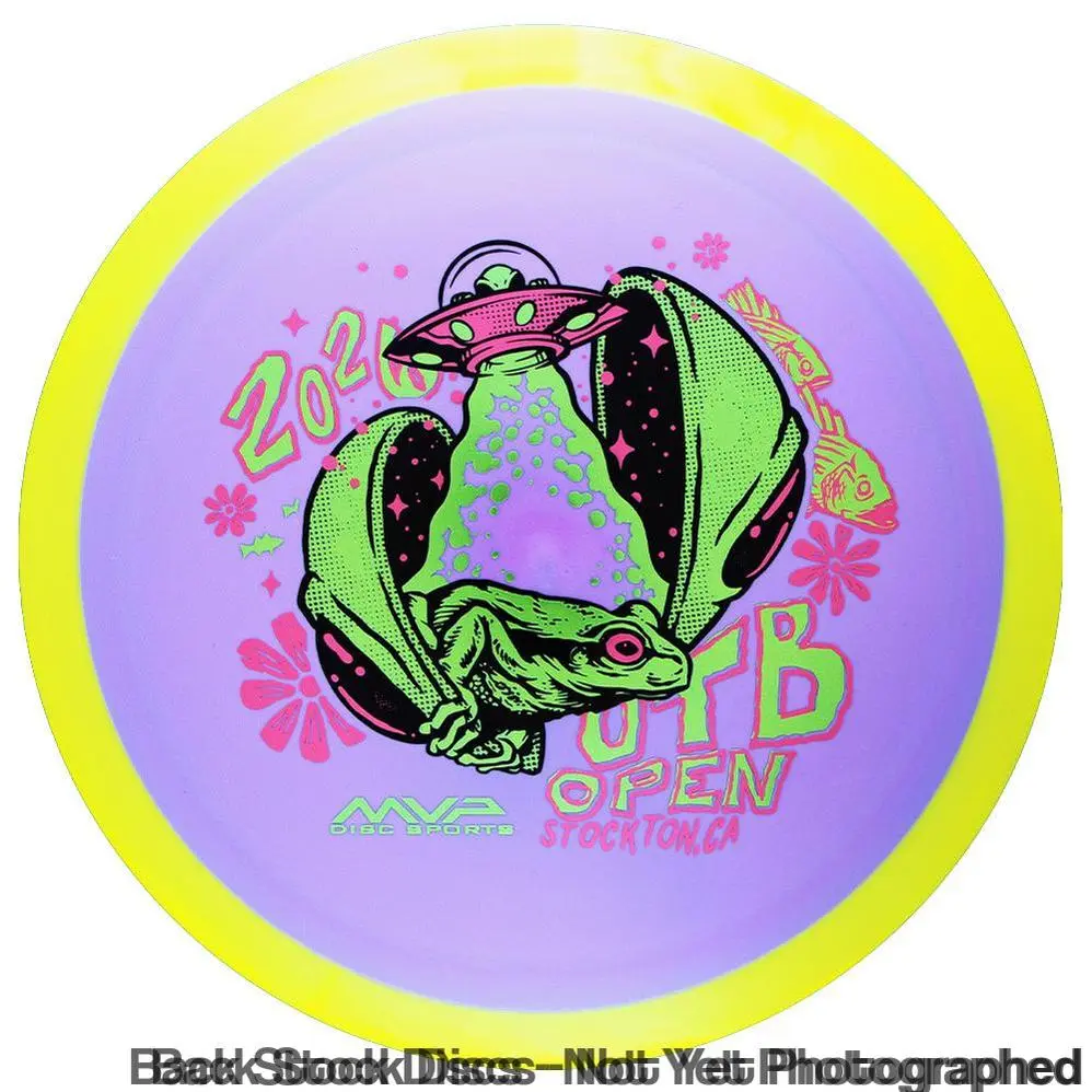 Axiom Fission Delirium Distance Driver with 2026 OTB Open Art by Green C Studio Stamp [Back Stock Inventory - Disc and Stamp Color WILL VARY]