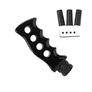 Aluminum Alloy Knife Handle Easy Installation Stylish Manual Transmission Gear Shifts Lever Knob Handball Shifter Lever Handle Car Accessories