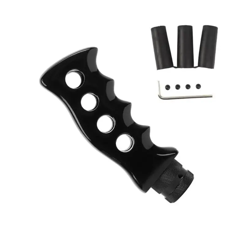 Aluminum Alloy Knife Handle Easy Installation Stylish Manual Transmission Gear Shifts Lever Knob Handball Shifter Lever Handle Car Accessories