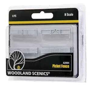 Woodland Scenics A2994 N Scale Picket Fence