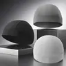Unisex Lined Stretch Fit Cap - Elastic Nylon/Elastane, Breathable Athletic Headwear for Active Individuals, Multifunctional Sports Outdoor Hats for Gym/Cycling