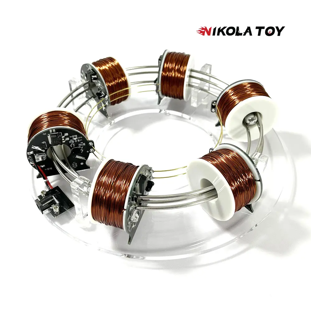 NIKOLATOY High tech electromagnetic coil accelerator
