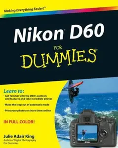 USED-Nikon D60 For Dummies by Julie Adair King (Paperback)