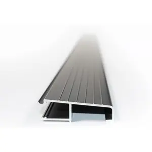 High Quality Aluminum Door Threshold, Black/White Optional, Multiple Sizes (36"/48"/72"/95"), Waterproof Graded for Residential Commercial Door Improvement (Black, 36" Extension)