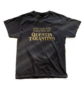 Vintage Written and Directed by Quentin Tarantino Classic T-Shirt, Vintage movie tee - Vintage y2k tshirt Streetwear Menswear Top