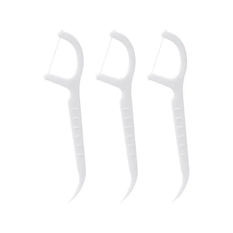Portable Woven Dental Floss Pick Set, Disposable Teeth Cleaning Tool Kit With Storage Holder, Paraben-Free Dental Floss Sticks