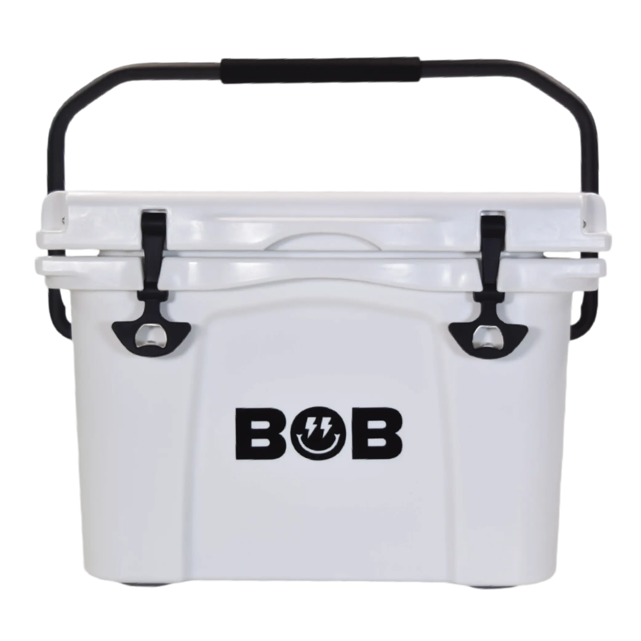BOB THE COOLER CO 25QT "The Wingman" Leak-Proof Hard Cooler with Heavy Duty Handle - Fits 30 12oz Cans for the Beach, Camping, Tailgating, Sports