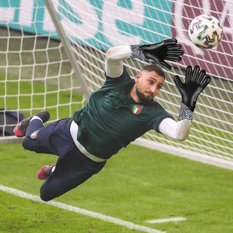 Soccer Goalie Goalkeeper Gloves Youth&Adult Goalie Goalkeeper Gloves,Strong Grip for The Toughest Saves