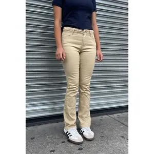 Essential Bootcut Cotton/Spandex Twill Uniform Pants
