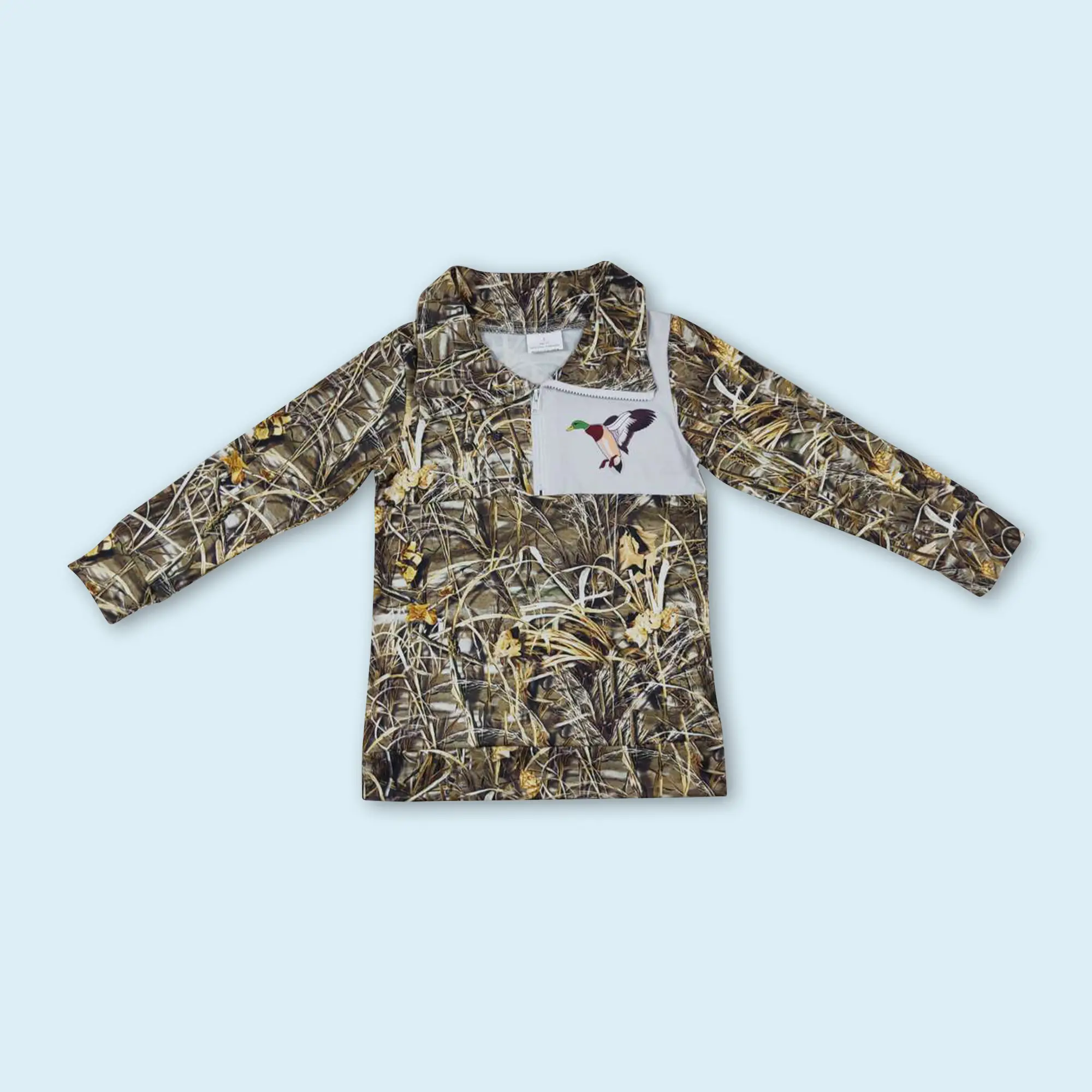 Mallard duck kids boy long sleeve sweatshirt