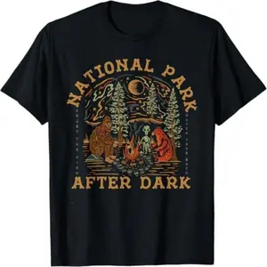 Funny National Park After Dark Men Women's T-Shirt