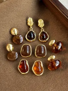 Vintage Elegant Earrings Set, High Quality Earrings, Fashion Jewelry for Party, Daily Clothing Decor, Trendy All-match & Exquisite Jewelry for Birthday Gift, Dangle Earrings Set