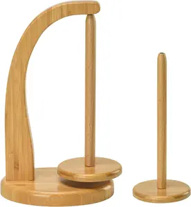 Yarn Holder for Crocheting and Knitting, Wooden Yarn Spinner with Magnetic Rotating Mechanism and Anti-Slip Pads, Crochet Accessories Birthday Gifts for Women Mom Wife Grandma Mother Yarn Ball Winder