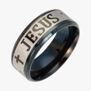 Jesus cross rings in multiple sizes and for men and women to wear as daily gifts
