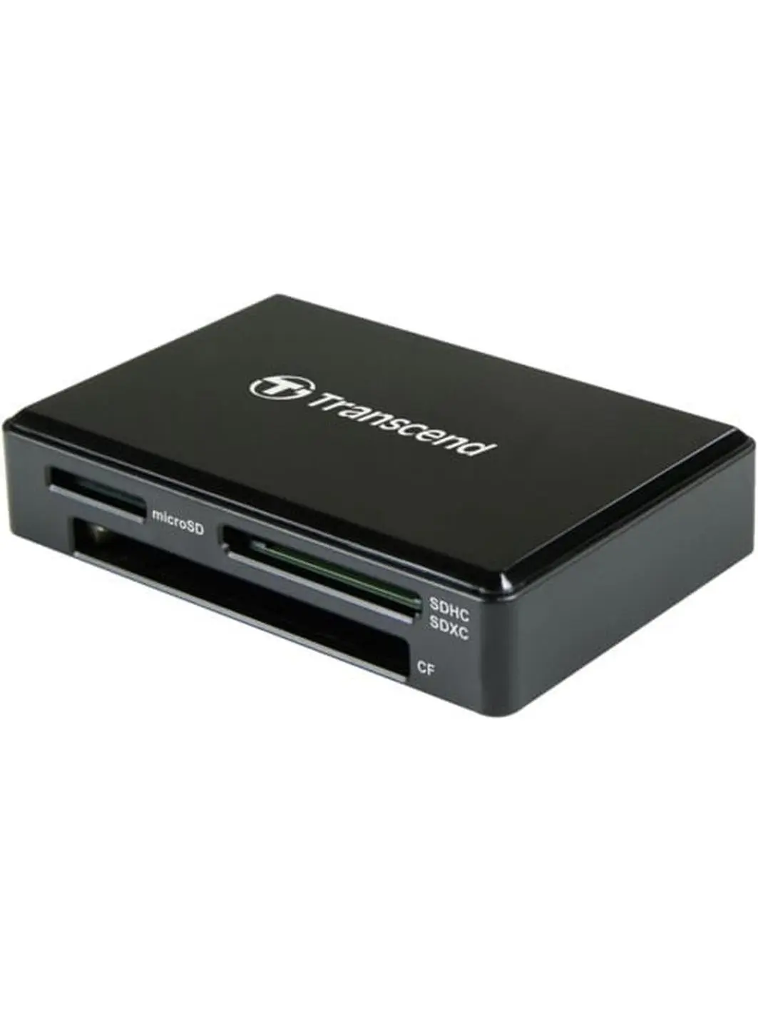Transcend Information TS-RDC8K2 USB 3.1 All-in-1 Card Reader, Black