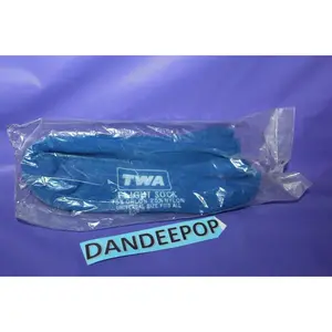 TWA Flight Socks In Package Sealed Dark Blue  Airline Collectible