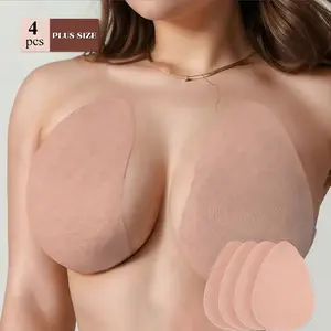 Disposable Invisible Push Up Bra, Strapless Backless Plus Size For Women