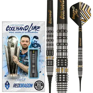 Red Dragon Luke Humphries Prestige Soft Tip Dart Set - 20 grams