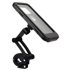 Bike Phone Mount Holder – Adjustable Bicycle Phone Holder – Anti-Shake Handlebar Mount for E-Bike & Scooter