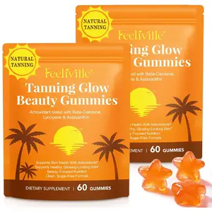 HOT !!! Zyloqj Tanning Gummies with Astaxanthin | 120PCS Skin Tanning Gummies for Women and Men | with Beta Carotene, Lycopene, Collagen & Vitamins | Skin...