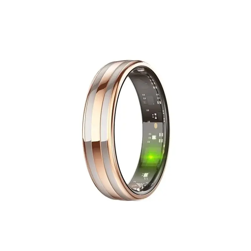 Smart Ring for Men Women Sleep Tracker Heart Rate Blood Oxygen Monitor Waterproof Bluetooth Fitness Step Counter Health