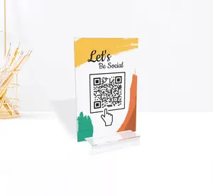 Personalized Business Social Media Sign, QR Code Sign, Instagram QR Code Sign