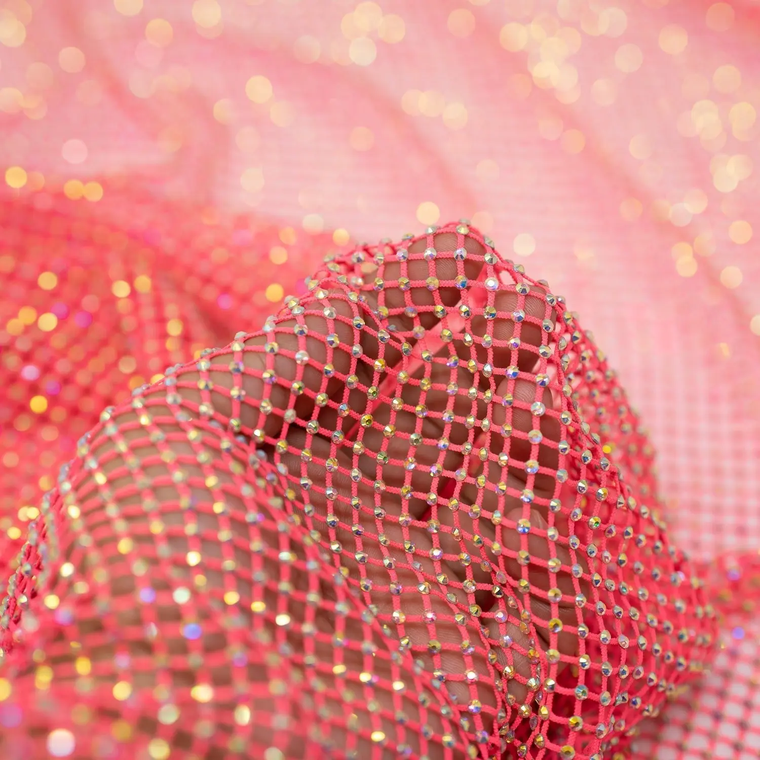 Enigma Diamond Fishnet Fabric | Blue Moon Fabrics Enigma Diamond Fishnet Fabric | Blue Moon Fabrics