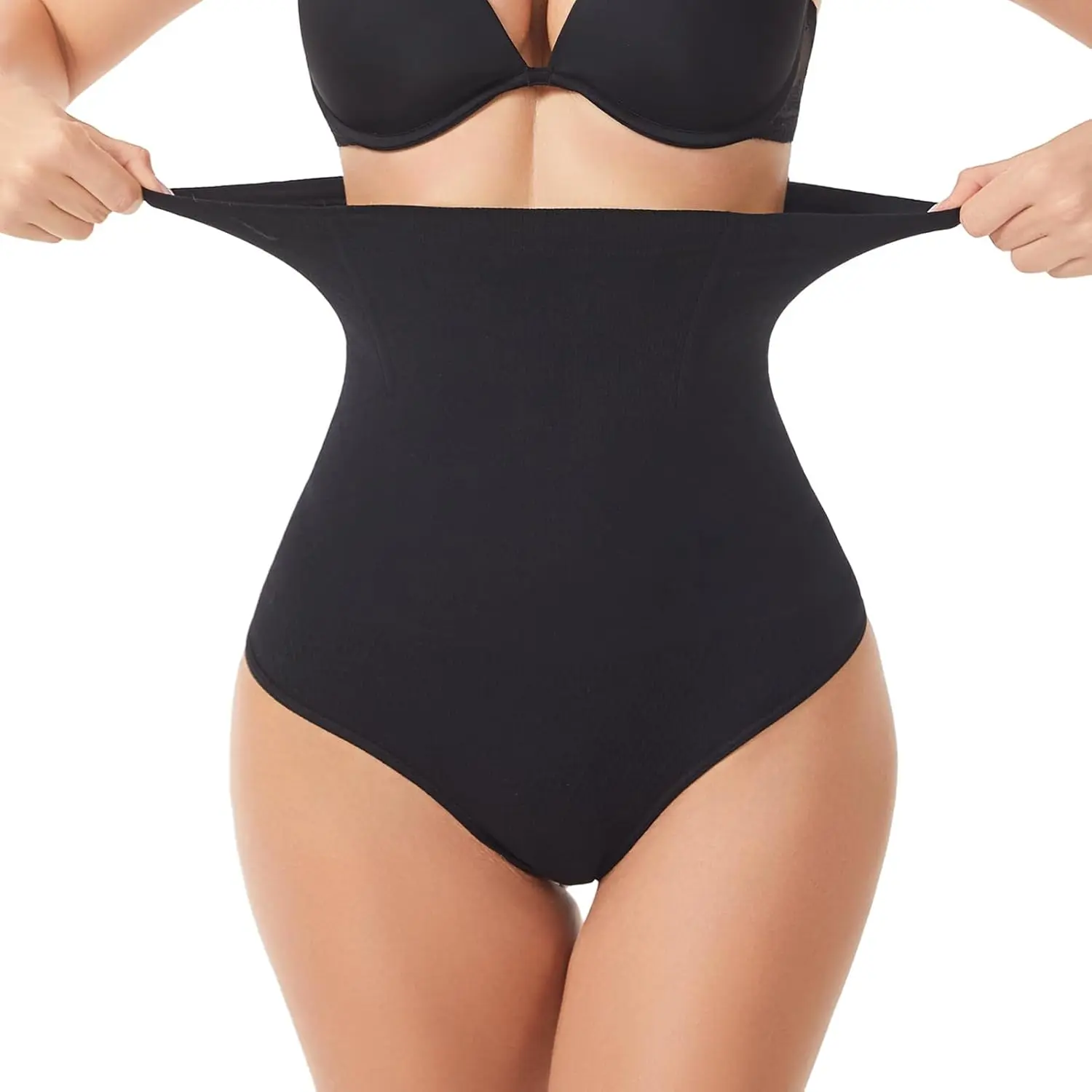 Thong Shapewear for Women Tummy Control Underwear Butt Lifter Panties Seamless Body Shaper