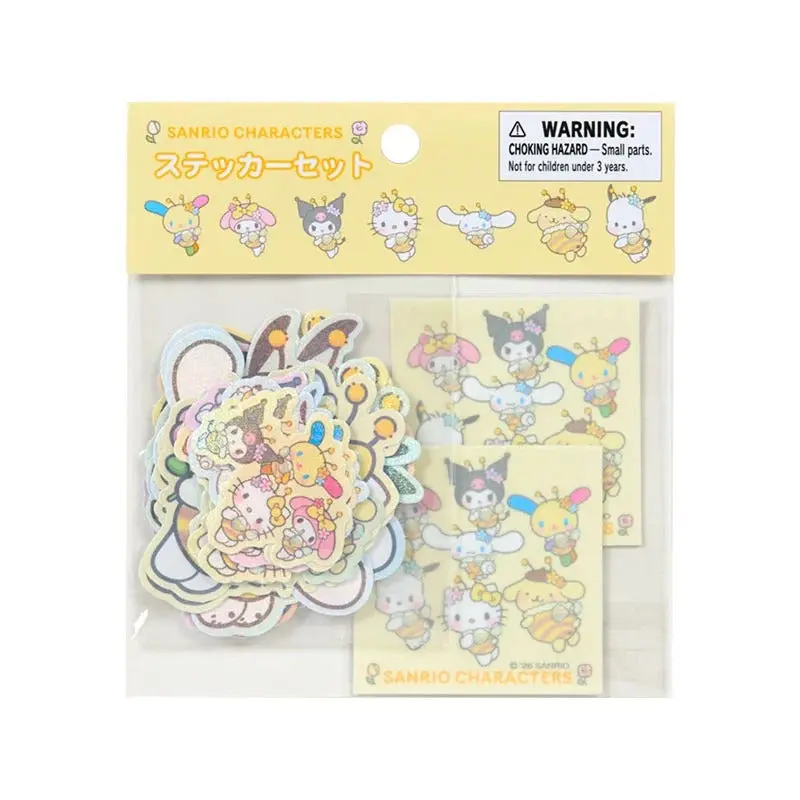 Sanrio Characters 24-pc Sticker Set (Sweet As Can Bee Series) Sanrio Characters 24-pc Sticker Set (Sweet As Can Bee Series)